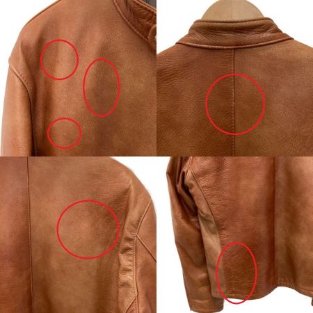  Schott ショット レザージャケット サイズ 40 メンズ 5454 ブラウン