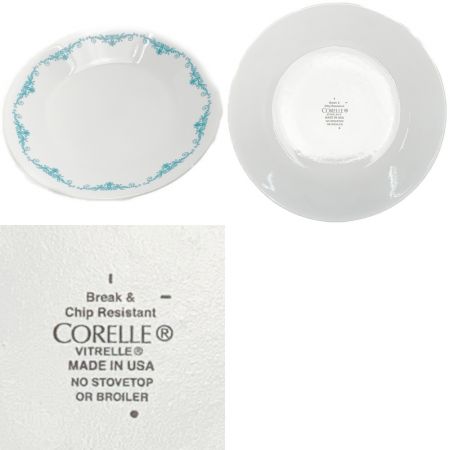 中古】 Corelle コレール《 ガーデンレース 》16ピースセット