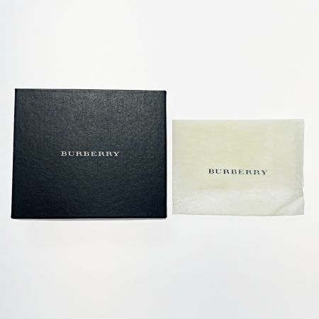 BURBERRY バーバリー Wホック財布 三つ折り財布 YT4608 バーガンディー レザー レディース ゴールド金具