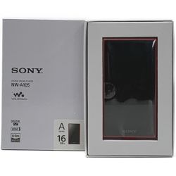 ☆☆ SONY ソニー 《 WALKMAN ウオークマン 》ハイレゾ レッド / 16GB / NW-A105 Aランク