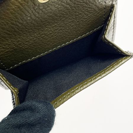  MARC JACOBS マークジェイコブス 3つ折り財布 M0015413 グリーン レディース ゴールド金具