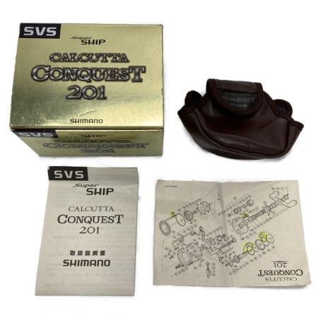  SHIMANO シマノ 00 カルカッタコンクエスト 201 箱付き ベイトリール RH441201