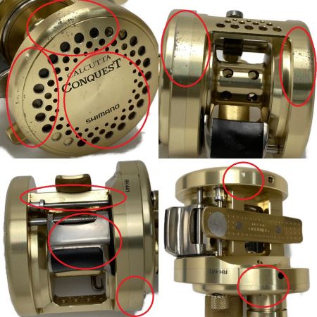  SHIMANO シマノ 00 カルカッタコンクエスト 201 箱付き ベイトリール RH441201