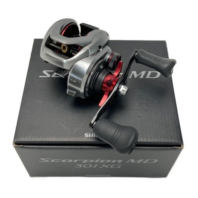 中古】 SHIMANO シマノ 21 スコーピオン MD 301XG 箱付き ベイトリール