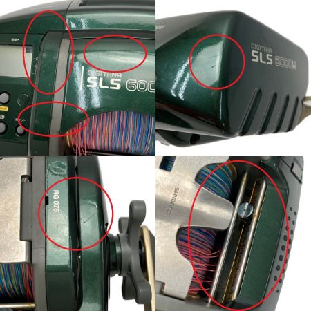  SHIMANO シマノ デジタナ SLS 6000H 電動リール RG076