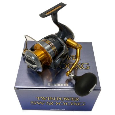 中古】 SHIMANO シマノ 10 ツインパワー SW5000XG 箱付き スピニング