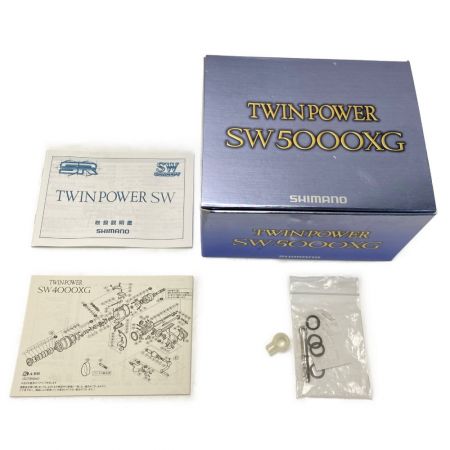  SHIMANO シマノ 10 ツインパワー SW5000XG 箱付き スピニングリール 02793