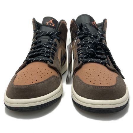  NIKE ナイキ エアジョーダン 1 ミッド SE スニーカー 28cm メンズ DC7294 200 ブラウン