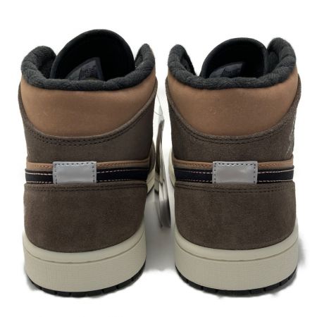  NIKE ナイキ エアジョーダン 1 ミッド SE スニーカー 28cm メンズ DC7294 200 ブラウン