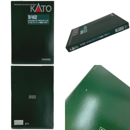  KATO カトー ジャンク品  Nゲージ《 コンテナ無積載 10両 》コキ106+107 / 10-1432