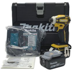 ☆☆ MAKITA マキタ 《 充電式インパクトドライバ  》イエロー / 18V / 6Ah / TD172DGX FY Sランク
