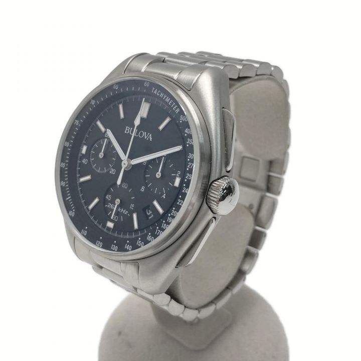 BULOVA ブローバ ルナ パイロット クロノグラフ 96B258 クォーツ メンズ 腕時計 箱有 ムーンウォッチ｜中古｜なんでもリサイクルビッグバン