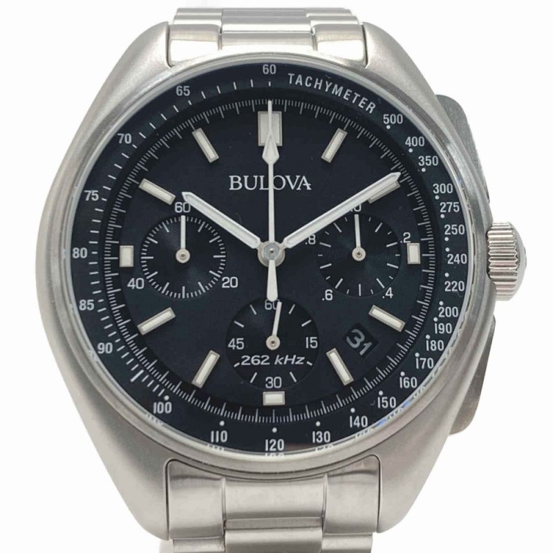 BULOVA ルナパイロット MOON WATCH 96B258中古美品 - 時計