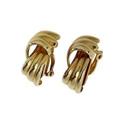 ☆☆ GIVENCHY ジバンシー メッキ ゴールド アクセサリー イヤリング レディース Cランク