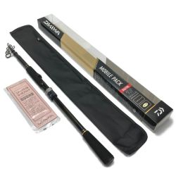 ☆☆ DAIWA ダイワ MOBILE PACK 866TML ルアーロッド クリアケース付き 05802914 Bランク