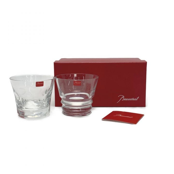 Baccarat バカラ Baccarat バカラ《 ベガタンブラー＆ベルーガ タンブラー 》2個セット / ロックグラス ｜中古｜なんでもリサイクルビッグバン