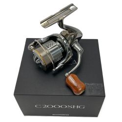 ☆☆ SHIMANO シマノ 18 ステラ C2000SHG カスタムハンドル仕様 箱付き スピニングリール 03799 Bランク