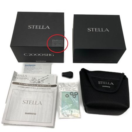  SHIMANO シマノ 18 ステラ C2000SHG カスタムハンドル仕様 箱付き スピニングリール 03799