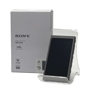 SONY ソニー 《 ウォークマン Aシリーズ 》アグレイッシュブラック / 2017年製 / 16GB / NW-A45  Bランク｜商品に関するお問い合わせ