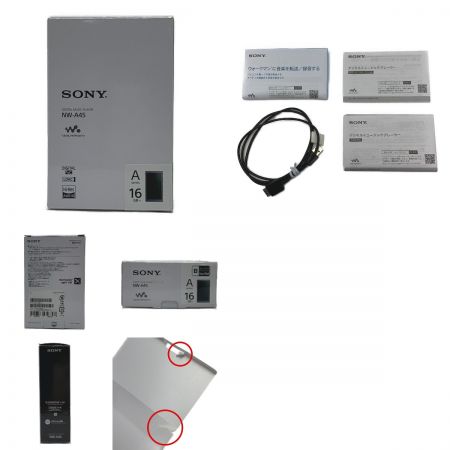  SONY ソニー 《 ウォークマン Aシリーズ 》アグレイッシュブラック / 2017年製 / 16GB / NW-A45