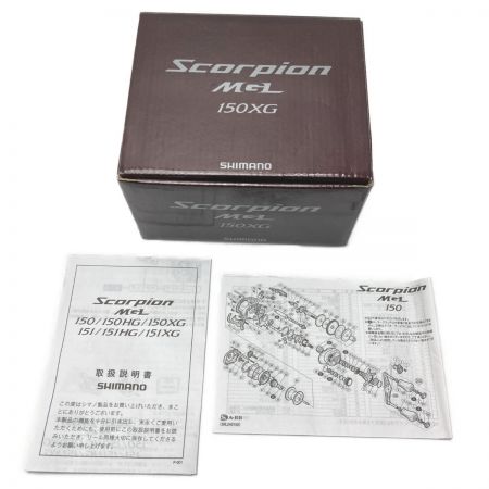  SHIMANO シマノ 19 スコーピオン MGL 150XG 箱付き ベイトリール 04035
