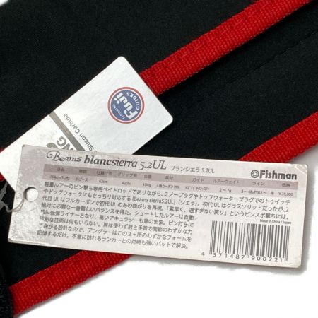  Fishman フィッシュマン ビームス ブランシエラ 5.2UL ルアーロッド