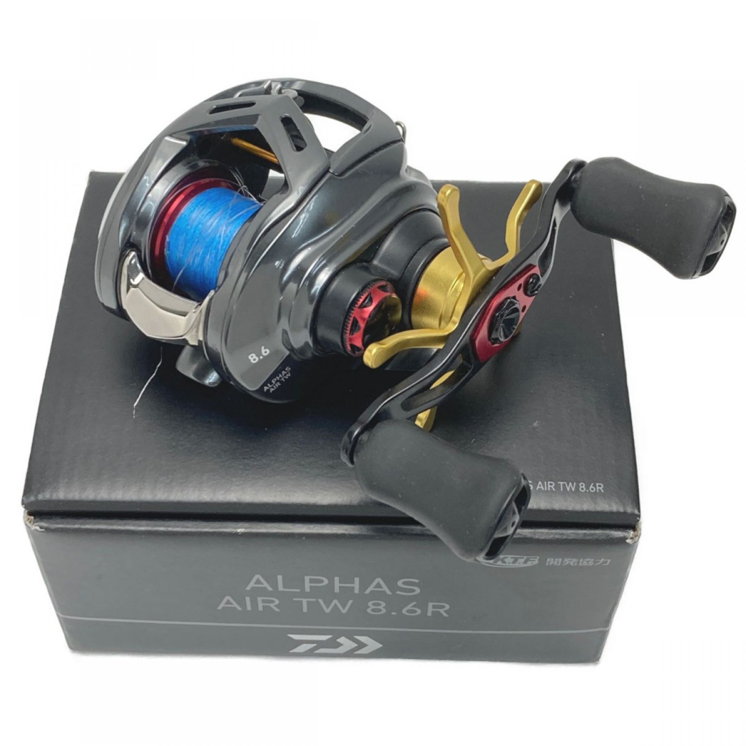 中古】 DAIWA ダイワ ALPHAS アルファス AIR TW 8.6R ベイトリール 箱