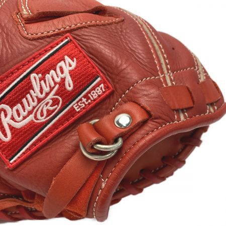  Rawlings ローリングス 《 HYPER TECH 左利きキャッチャー用 》ジュニア軟式 / レッド / GJ9HT2AC