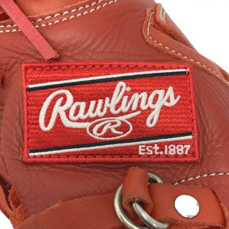  Rawlings ローリングス 《 HYPER TECH 左利きキャッチャー用 》ジュニア軟式 / レッド / GJ9HT2AC
