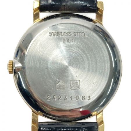  LONGINES ロンジン クォーツ レザー ゴールド 6771 5 レディース 腕時計