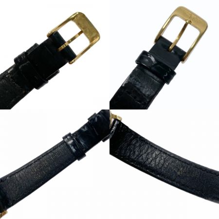  LONGINES ロンジン クォーツ レザー ゴールド 6771 5 レディース 腕時計