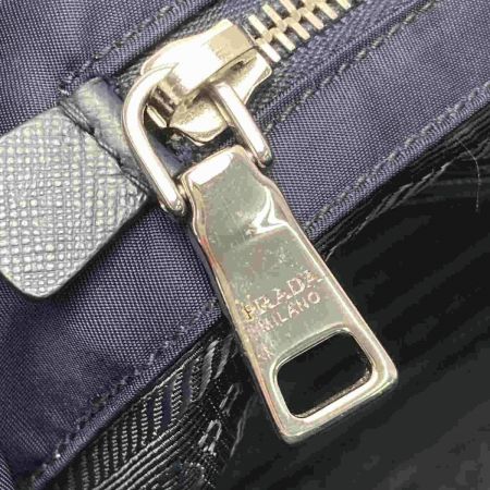  PRADA プラダ ナイロン 2WAY トートバッグ 1BG401 ネイビー 布袋・ギャランティカード有