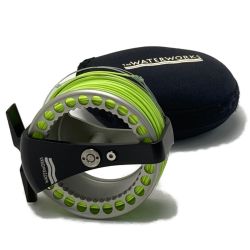 ☆☆ WATER WORKS ピューリスト P-1 フライリール ポーチ付き Bランク