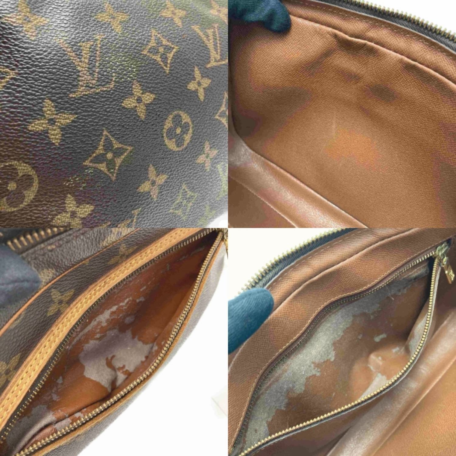 中古】 LOUIS VUITTON ルイヴィトン モノグラム マルリードラゴンヌGM