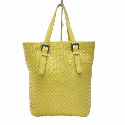 ☆☆ BOTTEGA VENETA ボッテガヴェネタ イントレチャート トートバッグ VN マスタード レザー ミラー付き Aランク