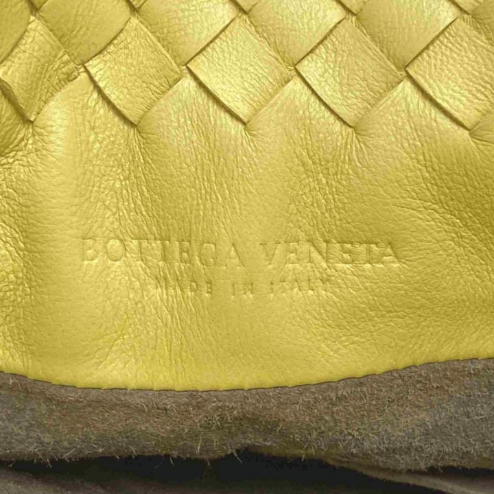 BOTTEGA VENETA ボッテガヴェネタ イントレチャート トートバッグ VN マスタード レザー ミラー付き｜中古｜なんでもリサイクルビッグバン