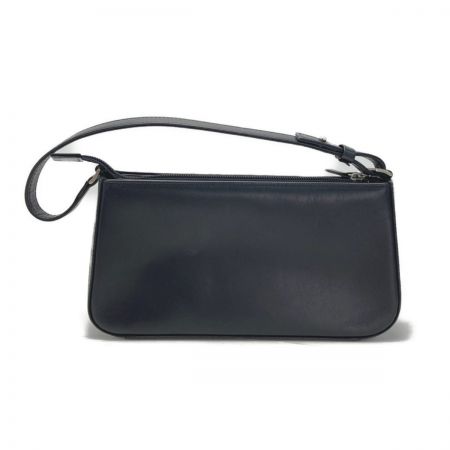  BURBERRY バーバリー ノバチェック ミニハンドバッグ ブラック キャンバス レザー