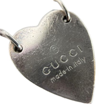 GUCCI グッチ グッチ ハートプレート  シルバー925 アクセサリー ブレスレット