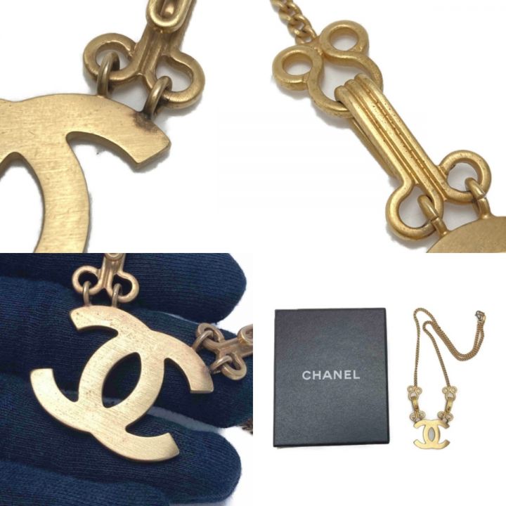 CHANEL シャネル ココマーク ヴィンテージ ネックレス GP ペンダント 箱有｜中古｜なんでもリサイクルビッグバン