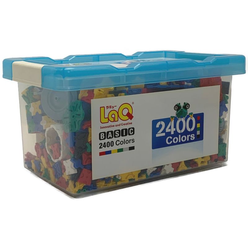 中古】 LaQ ラキュー《 ラキュー BASIC 2400 Colors 》知育玩具
