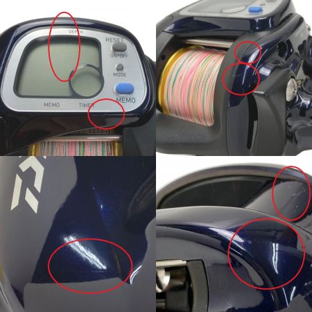  DAIWA ダイワ 17 タナセンサー 300 カウンター付 両軸リール 箱付き 00621002