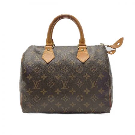  LOUIS VUITTON ルイヴィトン モノグラム スピーディ25 M41109 ハンドバッグ 布袋・パドロック・キー有