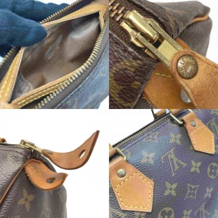  LOUIS VUITTON ルイヴィトン モノグラム スピーディ25 M41109 ハンドバッグ 布袋・パドロック・キー有