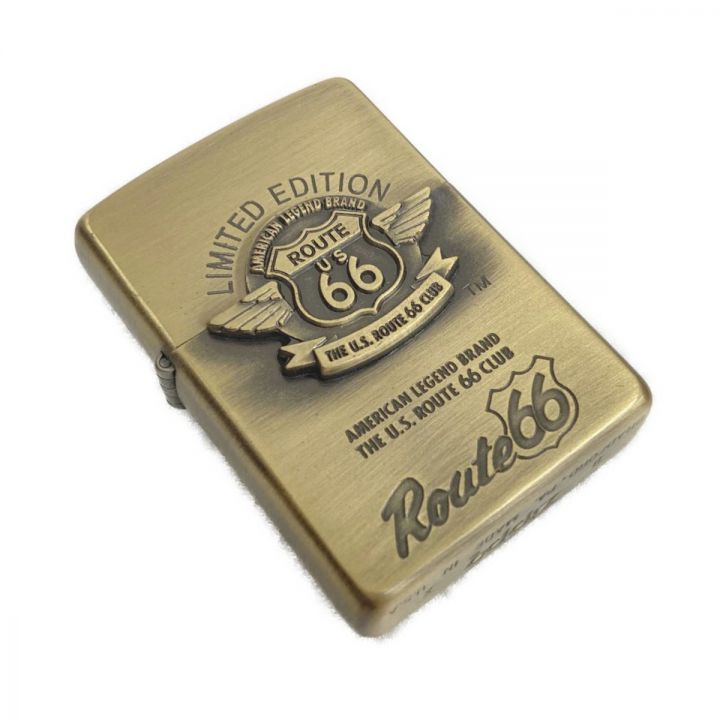 ZIPPO ジッポ ライター Route66 リミテッドエディション 1994年製 真鍮 缶ケース有｜中古｜なんでもリサイクルビッグバン