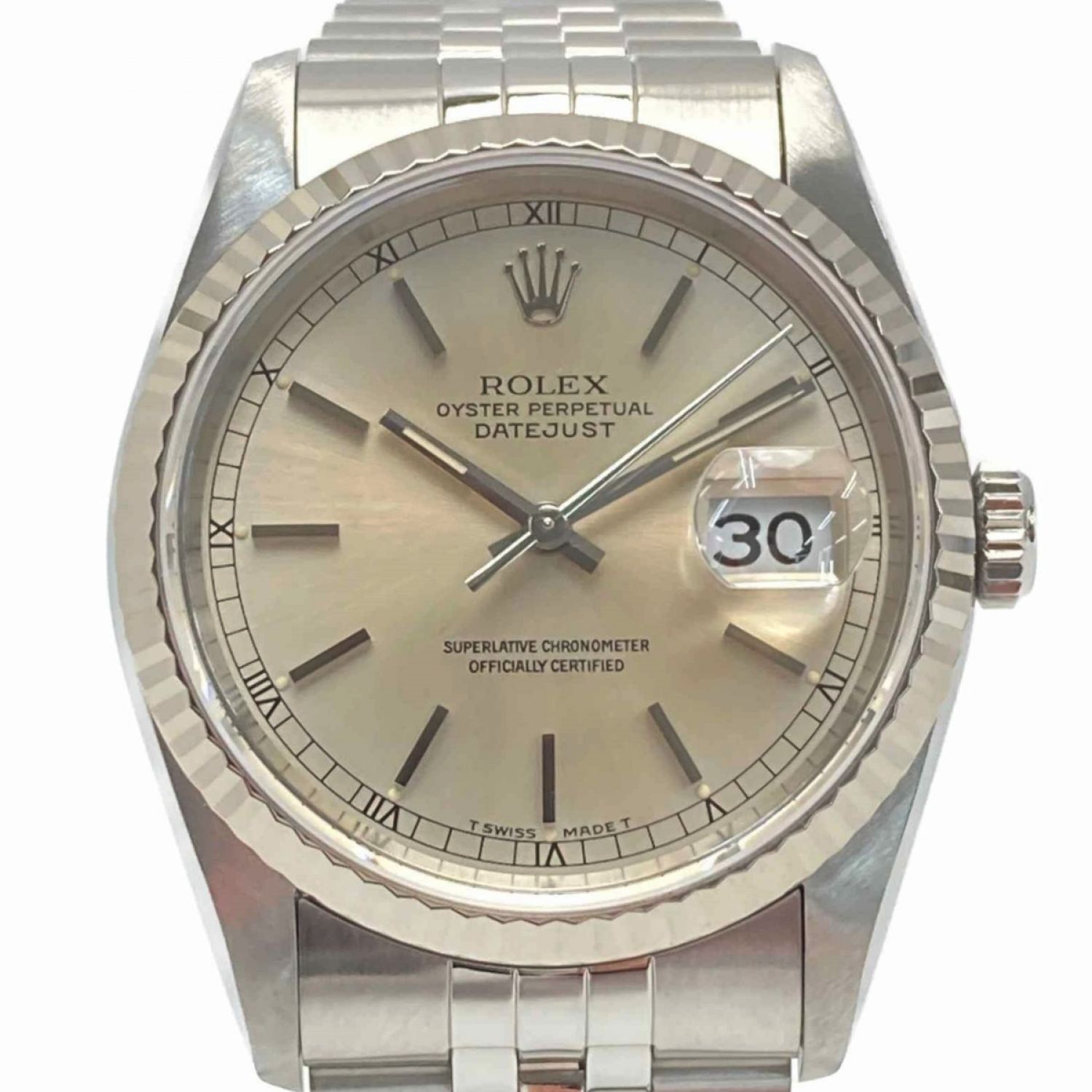 ロレックス ROLEX 16234 D番(2005年頃製造) シルバー メンズ 腕時計