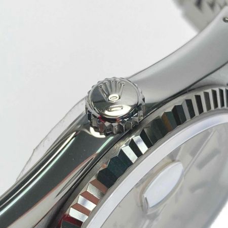  ROLEX ロレックス デイトジャスト S番 16234 シルバー文字盤 自動巻き メンズ 腕時計 箱・ギャランティ有