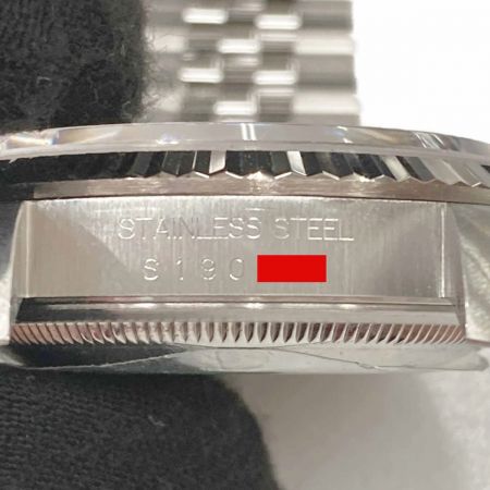  ROLEX ロレックス デイトジャスト S番 16234 シルバー文字盤 自動巻き メンズ 腕時計 箱・ギャランティ有