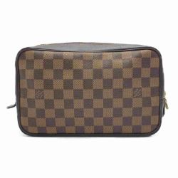☆☆ LOUIS VUITTON ルイヴィトン ダミエ トゥルース・トワレット N47623 クラッチバッグ ポーチ Bランク