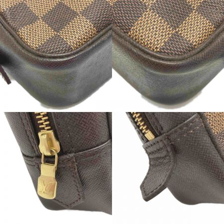 LOUIS VUITTON ルイヴィトン ダミエ トゥルース・トワレット N47623 クラッチバッグ ポーチ