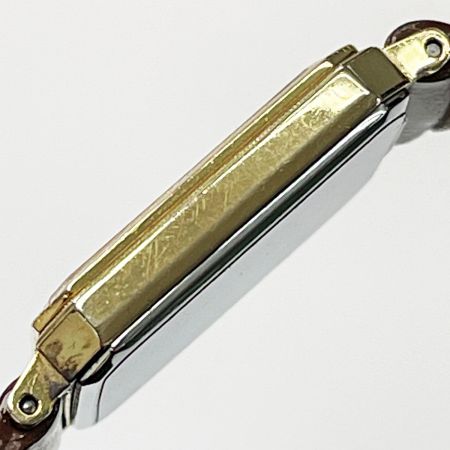  SEIKO セイコー エクセリーヌ 8420-5410 クォーツ 10K ゴールド文字盤 レディース 腕時計